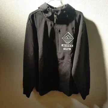 AVIREX USA 블랙 점퍼