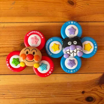 호빵맨 어디든 페타쿠루 육뇌 스피너 세트 핸드 스피너