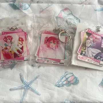 러브 라이브 쿠로사와 루비 솔로 콘서트 특전 키링