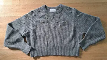 SLOBE habi 비쥬 니트 그레이