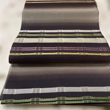 요시노 간도 스트라이프 디자인 후쿠로 오비 202509079