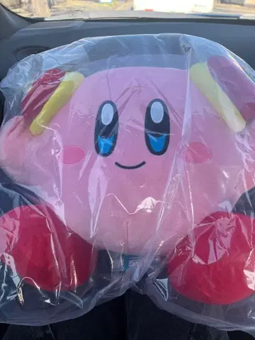 별의 커비 푸푸리 믹스 제일복권 A상 기분 좋은 커비 봉제 인형