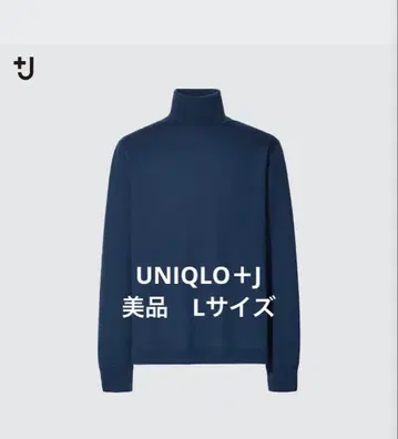 캐시미어 터틀넥 스웨터 (긴팔) +J