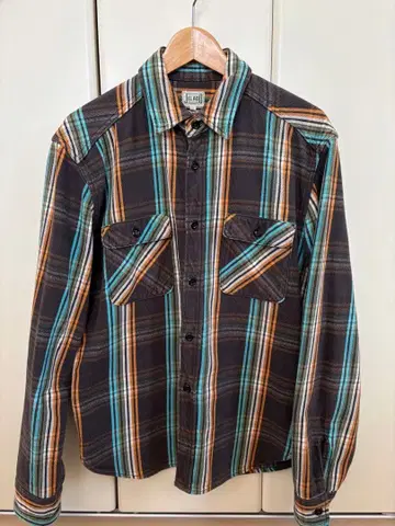 JELADO 젤라드 플란넬 셔츠 숏 기장 XL