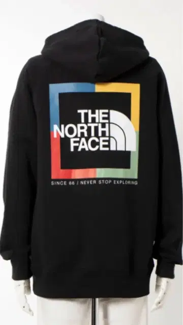새상품 THE NORTH FACE 블랙 후드티 M 사이즈