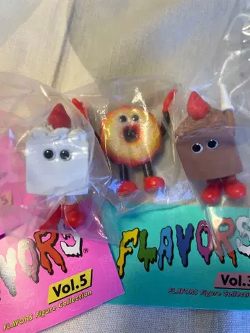 FLAVORS 플레이버즈 피규어 컬렉션 도넛 쇼트 케이크