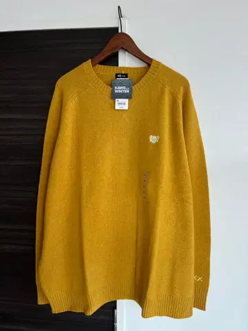 4XL 새상품 유니클로 UNIQLO 카우스 KAWS 콜라보 니트