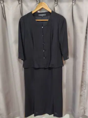 도쿄 소와르 예복 블랙 포멀 원피스 13호