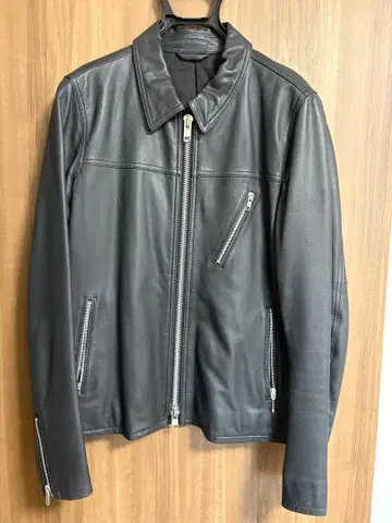 쉽스 제트 블루 가죽 블루종