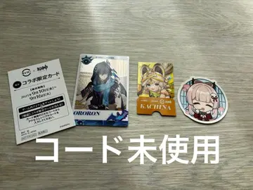 원신 스시로 콜라보 스티커류 3개