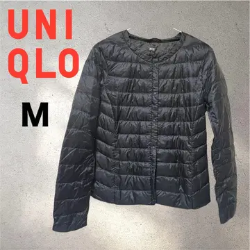 UNIQLO 블랙 울트라 라이트 다운 자켓 M