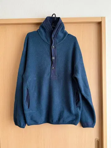 레미라 remilla 상의 플리스 카이토 보아 풀오버 L 사이즈 네이비