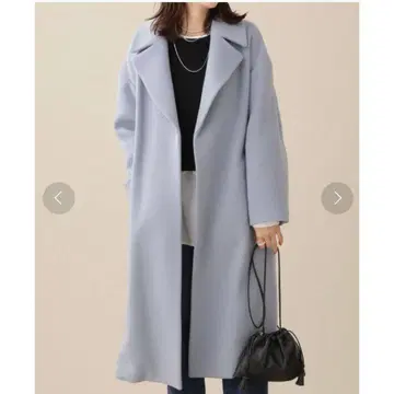 나노 유니버스 MANTECO 벨티드 체스터 코트 하자품