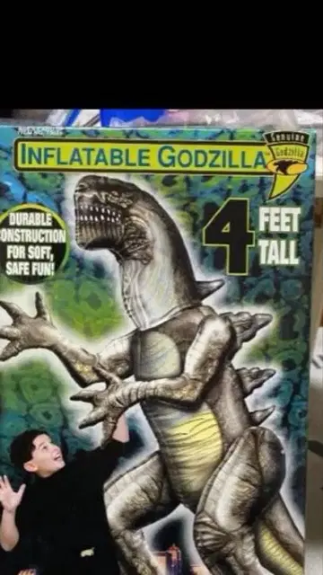 할리우드 고질라 1998 비닐 인형