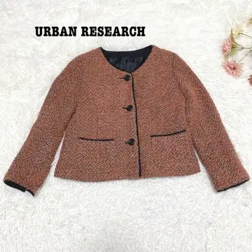 s.2155 [ 어반 리서치 ] 노카라 자켓 오렌지 계열 캐주얼