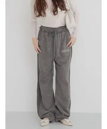 jumelle 주멜로 cozy damage sweat pants