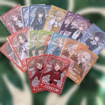 학원 아이돌 마스터 클리어 카드 세트 17장