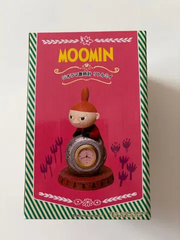 MOOMIN 리틀 미이 디오라마 탁상시계