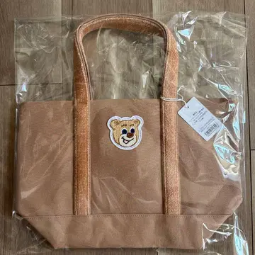 러브러리 바이 페이러 올드 테디 토트백 소 베이지