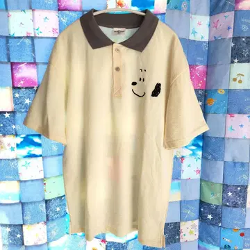 새상품 유니버셜 스누피 피케 셔츠 반팔