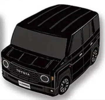 포테카 도요타 랜드크루저 BIG 봉제 인형 블랙