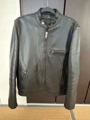 VANSON 싱글 라이더 자켓 model B 사이즈 42