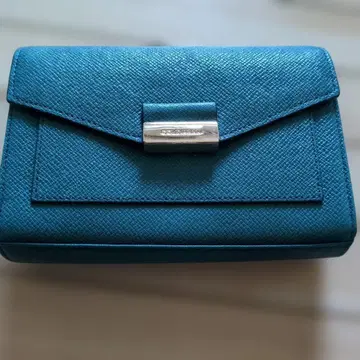 터콰이즈 플랩 숄더백