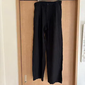 ZARa 블랙 와이드 팬츠