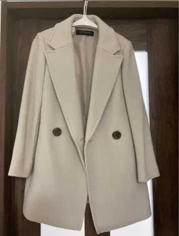 UNITED ARROWS 아이보리 체스터 코트 L 사이즈