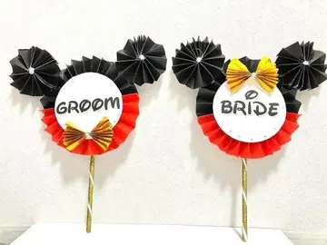 신랑 신부 포토 프롭스