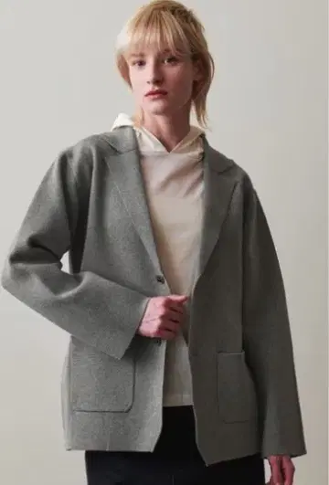 유나이티드 애로우즈 스티븐 앨런 그레이 테일러드 자켓