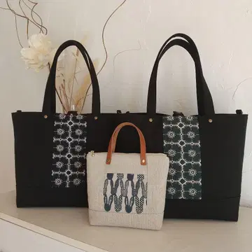 핸드메이드 미나 페르호넨 토트 백