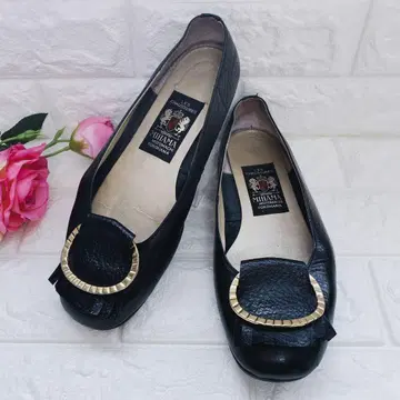 MIHAMA 미 플랫 커터 신발 골드링 블랙