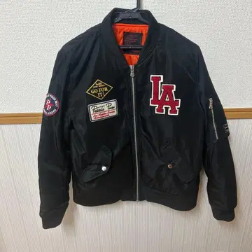 Private pause MA-1 블루종 MA-1 자켓 패치 포함