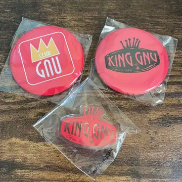 King Gnu 캔뱃지 핀뱃지