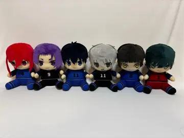 블루 록 블루록 앉은 봉제 인형 세트