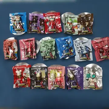 Gundam 큐브릭 베어브릭 피규어 세트