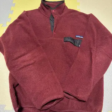 patagonia 플리스 자켓 버건디 S