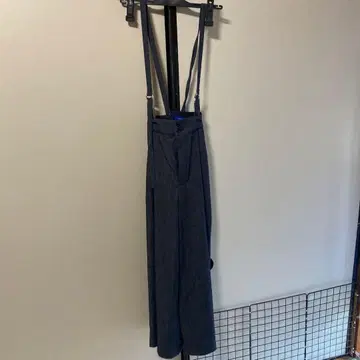 BLUE LABEL 서스펜더 와이드 팬츠