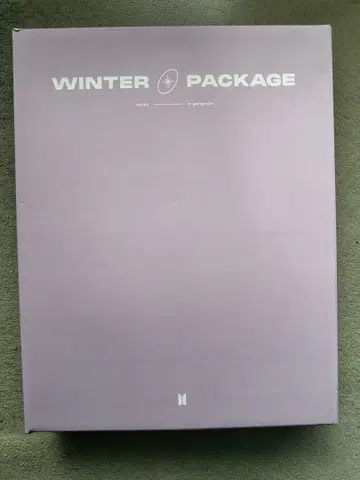 BTS WINTER PACKAGE 퍼플 2021 (빠진 것 없음)