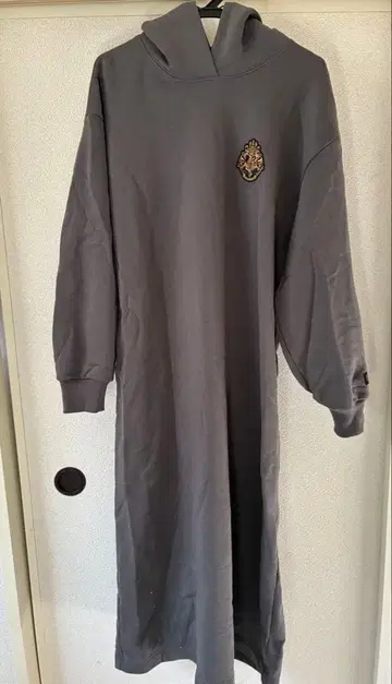 GU Harry Potter 후드 부착 롱 원피스 L 그레이