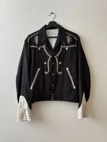 19SS SUGARHILL 웨스턴 자켓 블랙 M