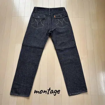 montage 안감 포함 페인터 데님 사이즈 L