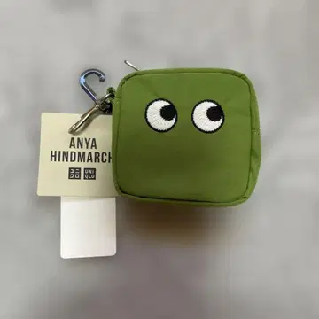 ANJA HINDMARCH 유니클로 콜라보 에코백 그린