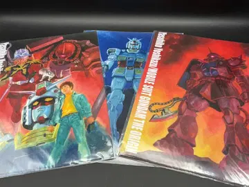 안도 요시카즈 기동전사 건담 THE ORIGIN전 클리어 파일 3장 세트