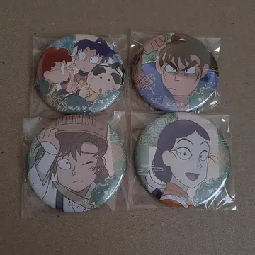 닌타마 백면상 캔뱃지 세트