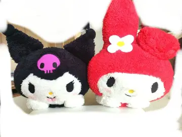 마이멜로디 쿠로미 포근 포근 누워있는 봉제 인형 산리오