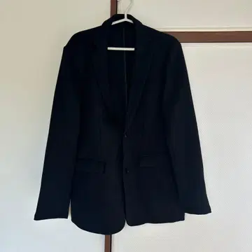 블랙 캐주얼 수트 L 사이즈