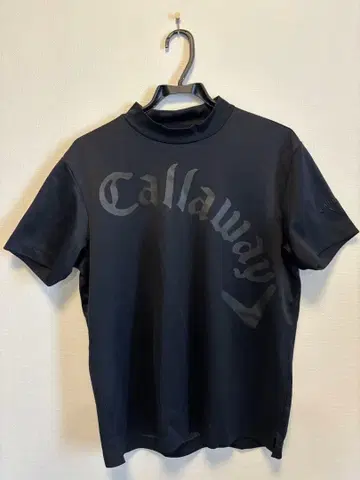 Callaway 모크넥 셔츠 블랙 L