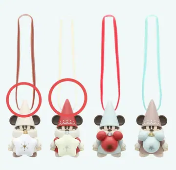 릴리린린 캡슐 토이 빨간 모자 화이트 모자 디즈니 크리스마스 가챠